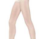 Hanes Women's Control Top Sheer Toe Silk Reflections Panty Hose, White, A/ A/ B