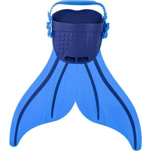 DNFUN Mermaid Fin,Adjustable Mermaid Swim Fin for Swimming Training Girl ,Kid Monofin