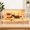 Prolee Hamster Cage Chewproof, Large Hamster Cages and Habitats 32 Inch Guinea Pig Cages Openable Top with Acrylic Sheets Solid Built, 32"