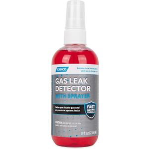 Camco 10324 Gas Leak Detector with Sprayer - 8 oz, Best By: 11/20/2024