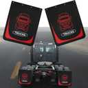 Mud Flaps for Semi Truck, 24''X30'' Heavy-Duty Mud Guards Splash FlapsBlack Semi Mud Flaps for Trailer Freightliner Kenworth Peterbilt