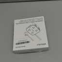 6 Ft Surge Protector Power Strip - YISHU 8 Widely Outlets with 4 USB Ports, 3 Side Outlet Extender with 6 Feet Flat Extension Cord, Ultra Flat Plug, Wall Mount, Desk USB Charging Station, ETL, White