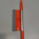 MAVRIZ Windshield Cleaner Tool 2 in 1 Car Window Squeegee with Extendable Handle (18"-28.5") Window Cleaner with Squeegee and Sponge for Shower, Glass Cleaning (Red and Black)