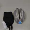 BOB AND BRAD Eye Massager with Heat and Cooling, EyeOasis 2 Eye Massager for Migraines FSA Eligible/HSA Eligible, Heated Face Massager for Dry Eye Migraine Relief, Warm Compress for Stress Relief (Gray)