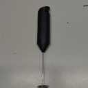 Bonsenkitchen Powerful Milk Frother for Coffee, Fast Handheld Drink Mixer with Stainless Steel Whisk, Battery Operated Hand Frother Stirrer Wand-Black