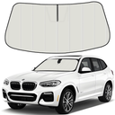 Fonowka Windshield Sun Shade for 2018-2025 2026 Ford Expedition Foldable Sun Sunshade for Car Front Window Blocks UV Rays and Heat Automotive Interior Protector Custom Fit Accessories
