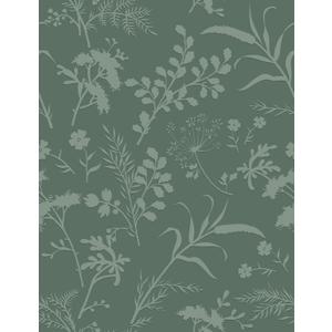 Heroad Sage Green Peel and Stick Wallpaper Boho Floral Contact Paper for Cabinets Waterproof Leaf Removable Wallpaper Self Adhesive Decorative Wall Paper for Bedroom Bathroom Walls 17.3''x196''