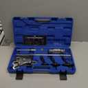 Orion Motor Tech Rear Axle Bearing Puller Tool Kit and Slide Hammer Set, Axle Seal and Bearing Remover Set with Slide Hammer Yoke and 3 Rear Axle Puller Adapters, 1-1/4" to 2-7/8" IDs