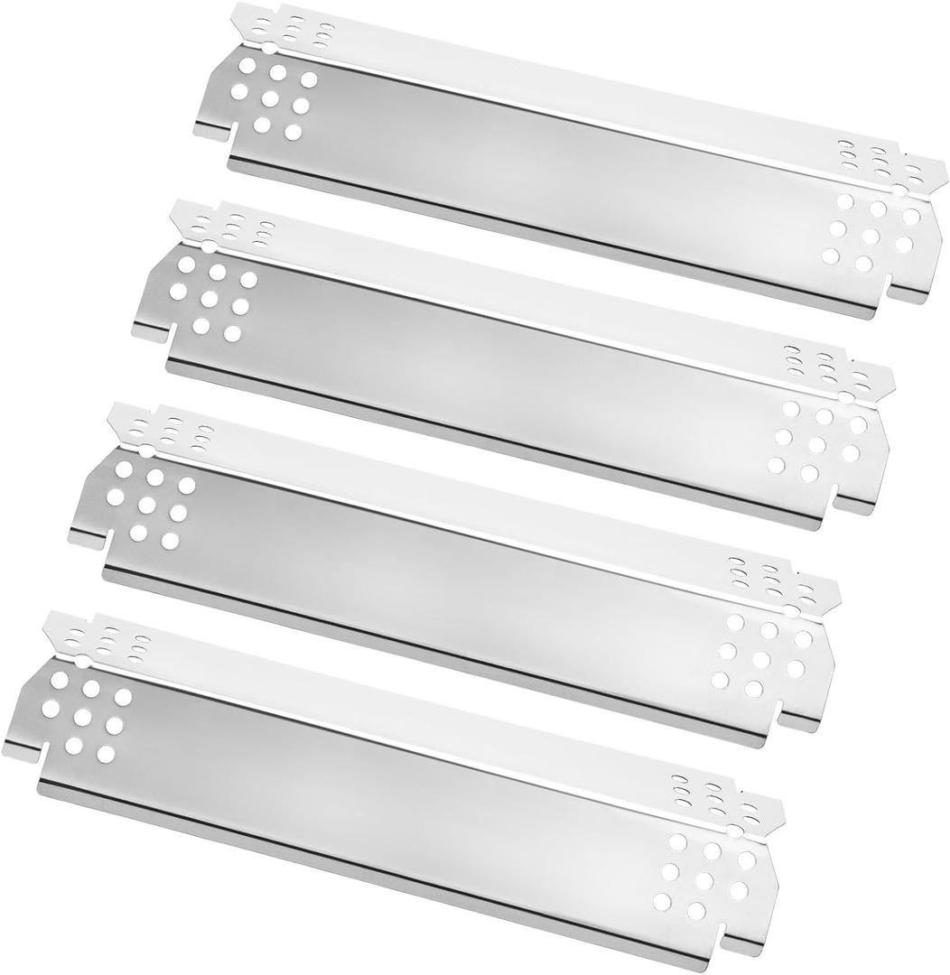 Grill Heat Plates Replacement Parts for Nexgrill, Stainless Steel Heat Tents for Home Depot Nexgrill 4 Burner Gas Grill, 14.6" Flame Cover Replacement Parts for Nexgrill 720-0830H
