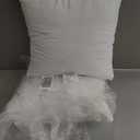 Utopia Bedding Throw Pillows Insert (Pack of 2, White) - 16 x 16 Inches Bed and Couch Pillows - Indoor Decorative Pillow
