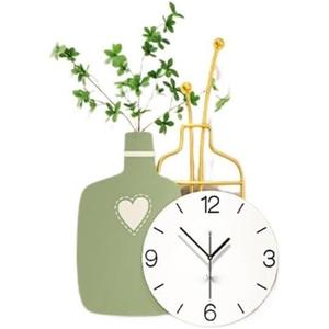 Silent Non-Ticking Battery Powered, Easy to Read Digital Wall Clock, Decorate Bedroom, Living Room and Office(1)