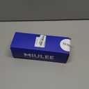 MIULEE Christmas 2 Pack White and Green Chenille Throw Pillow Covers Soft Pillow Cases with Snowflake Embroidery Morden for Holiday Decoration Sofa Couch Bedroom Home Decor,18x18 Inch