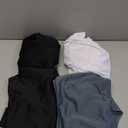 Mens Active T-Shirt - Quick-Dry Athletic Workout Training Stretch V-Neck Short Sleeve Top 5 Pack, Size -4XL