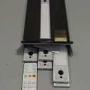 EZVALO 5 Pack Under Cabinet Lighting, 2400mAh Rechargeable Motion Sensor Light, 10inch Magnetic Closet Lights with Dimmable & 3 Color Temps, Wireless Motion Activated Lights with Remote for Kitchen