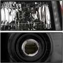 Spyder (xTune) Ford Expedition 2007-2014 Headlights with Light Bar -Black