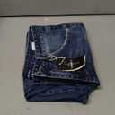 Flamingals Straight Leg Crop Jeans for Women Wash Raw Hem Mid Waist JeansL