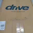 Drive Medical Deluxe Two Button Folding Walker with 5" Wheels