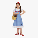fun shack Dorothy Costume for Girls, Wizard of Oz Costumes for Kids, Girls Halloween Costume, Halloween Costume for Kids, Small