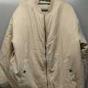 EVALESS Puffer Jackets for Women Zip Up Oversized Bomber Jackets Winter Outfits for Women Dressy Causal (XX-Large, Beige)