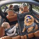 Doglike UNBREAK Hard Bottom Dog Car Seat for Back Seat Passenger Friendly