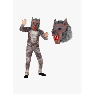 Morph Werewolf Costume Kids Wolf Costume Kids Werewolf Costume Big Bad Wolf Costume Kids Halloween Costumes For Boys Wolf Size M