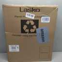 Lasko Oscillating Adjustable Pedestal Stand Fan with Timer and Remote for Indoor, Bedroom, Living Room, Home Office & College Dorm Use, 16 Inch, White, 1646, 47 In. Tall