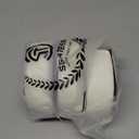 Sea Team 10 Yards Velvet Ribbon Spool for Christmas Tree, Wreath, Garland, Art Crafts, Bouquets, Seasonal Decorations, Beige (1 1/2'' Wide, 3-Pack)