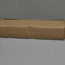 UNISHADES Cordless Bamboo Roman Shades for Windows, 100% Blackout Backing Fabric for Light Blocking, 21" W Ã— 64" H - Penang Teak