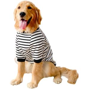 ANIAC Fleece Dog Sweater - Extra Large Dog Shirt with Sleeves, Warm Winter Pet Clothes for Large Dogs 82-110 LB (8XL, White)