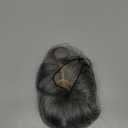 Hair Toppers for Women Real Human Hair, 360 Cover Middle Part Human Hair Toppers for Women with Thinning Realistic Scalp Line Upgrade Basement Toppers Hair Pieces (Gray, Side Bangs)