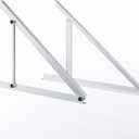 Renogy Solar Panel Mounting Brackets 50in, Adjustable Solar Panel Mount with with Foldable Tilt Legs  Compatible with Flat Surfaces, Supports Up to 320W or 2 x 100W Renogy Panels.