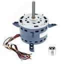 5KCP39GGP993AS Blower Motor Replaces GE genteq 5KCP39GGY923S 3S009 1/3HP 1075RPM Compatible with Goodman Furnace BT1340027S, BT1340027, 11091205, B13400312 Dayton 6DLN0 K55HXRCL-1854 208-230V LEUNGOO