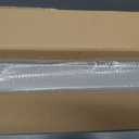 Upgraded 3 FT Baseboard Heater Cover with Left and Right Endcaps, Galvanized Steel Easy Slip-On Heater Cover for Replacing Old and Rusty Looking Electric and Hydronic Base board Heat Covers