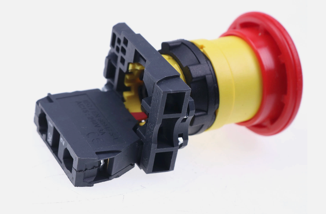 122514 Emergency Stop Switch E-Stop Compatible with Genie S-40 S-45 S-60 S-65 S-80 S-85 V-1832 V-1854 V-2470 Z-20/8 Z-30/20 Z-34/22 Z-45/22 Z-60/34 Replace 122514GT