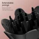 Shark Hair Dryer | FlexStyle Hair Styling System | Portable & Powerful Blow Dryer Brush | Hair Curler & Volumizer | 6 Styling Tools Included | Best for All Hair Types | Black | HD440BK