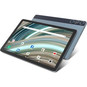 MEIZE Android 14 Tablet 10 Inch 2025 Latest Octa-Core Tablet, Dual 4G Cellular Tab with 128GB ROM+14(8+6) GB RAM/512GB Expandable, 13MP+8MP Camera with Bluetooth 5.0/GPS/5G WiFi/HD Display (Blue)