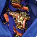 Snow Tire Chains for Car SUV Pickup Trucks, Universal Car Snow Chains, Snow Traction for Tires, Fit for Tire Width 195 205 215 220 225 235 240 245 255 265 (Large)