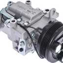58463 57460 AC Compressor for Mazda 3 2004-2009, Mazda 5 2006-2010, 57463, 57463, 140162C, 140639C, 50523, C1436, 10348310, 1010759, 1110759, 1210759 Air Conditioning Compressor with Pre-Filled Oil
