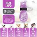 EXPAWLORER Anti Slip Dog Socks to Prevent Licking Paws, Dog Shoes for Hot Pavement, Dog Booties for Small Medium Large Senior Dogs, Traction Control Boots & Paw Protectors for Hardwood Floors XS