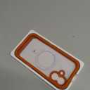 Miracase Magnetic for iPhone 17 Pro Case 6.3" [Compatible with MagSafe] Full-Body Phone Case with Built-in Glass Screen Protector & Camera Control,Drop Proof iPhone 17 Pro Cover, Orange