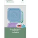 Culinary Elements Snack Containers 4ct. 2 Packs