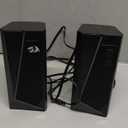 Redragon GS520 RGB Desktop Speakers, 2.0 Channel PC Computer Stereo Speaker with 6 Colorful LED Modes, Enhanced Sound and Easy-Access Volume Control, USB Powered w/ 3.5mm Cable (Black)