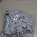 luvamia Women's Casual Stretch Adjustable Denim Bib Overalls Jeans Pants Jumpsuits (Large, A2 Azure Glow)