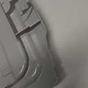 Amazon Basics Plastic Storage Containers with Secure Latching Lids, Stackable Organization Bins, Clear/Grey, 32 Quart, Set of 6