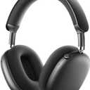 Picun F8 Pro Hybrid Active Noise Cancelling Headphones with Multiple Modes, Wireless Over-Ear Bluetooth Headphones, 140H Playtime, Customizable Sound, Head Tracking,Travel, Office, Deep Grey