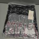 LilyCoco Women's Graphic Oversized Sweatshirt Long Sleeve Crewneck Pullover Top Chicago, Black, Large