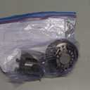 OFFO Shower Head Holder, Strong Adhesive Shower Hooks, 60 Adjustable Waterproof Shower Head Holder Wall Mount for Bathroom, Brushed Nickel