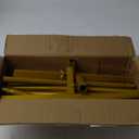 Round Backdrop Stand 6.6ft, Stable Gold Circle Balloon Arch Stand Metal Arch Backdrop Stand for Wedding Birthday Party Baby Shower Decoration(6.6FT)