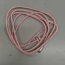 Amazon Basics USB-C to Lightning Charger Cable, Nylon Braided Cord, MFi Certified Charger for Apple iPhone 14 13 12 11 X Xs Pro, Pro Max, Plus, iPad, 6 Foot, Rose Gold