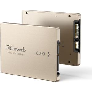 G500 2.5" SATA Solid State Drive 2TB  High-Speed SSD, Durable Lightweight Aluminum, Data Storage Solution for Laptops, Desktops, 2.5 SATA Enclosures - Rose Gold